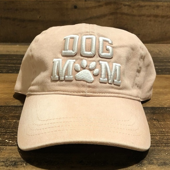 Soft Pink Dog Mom Cap - Picture 1 of 5